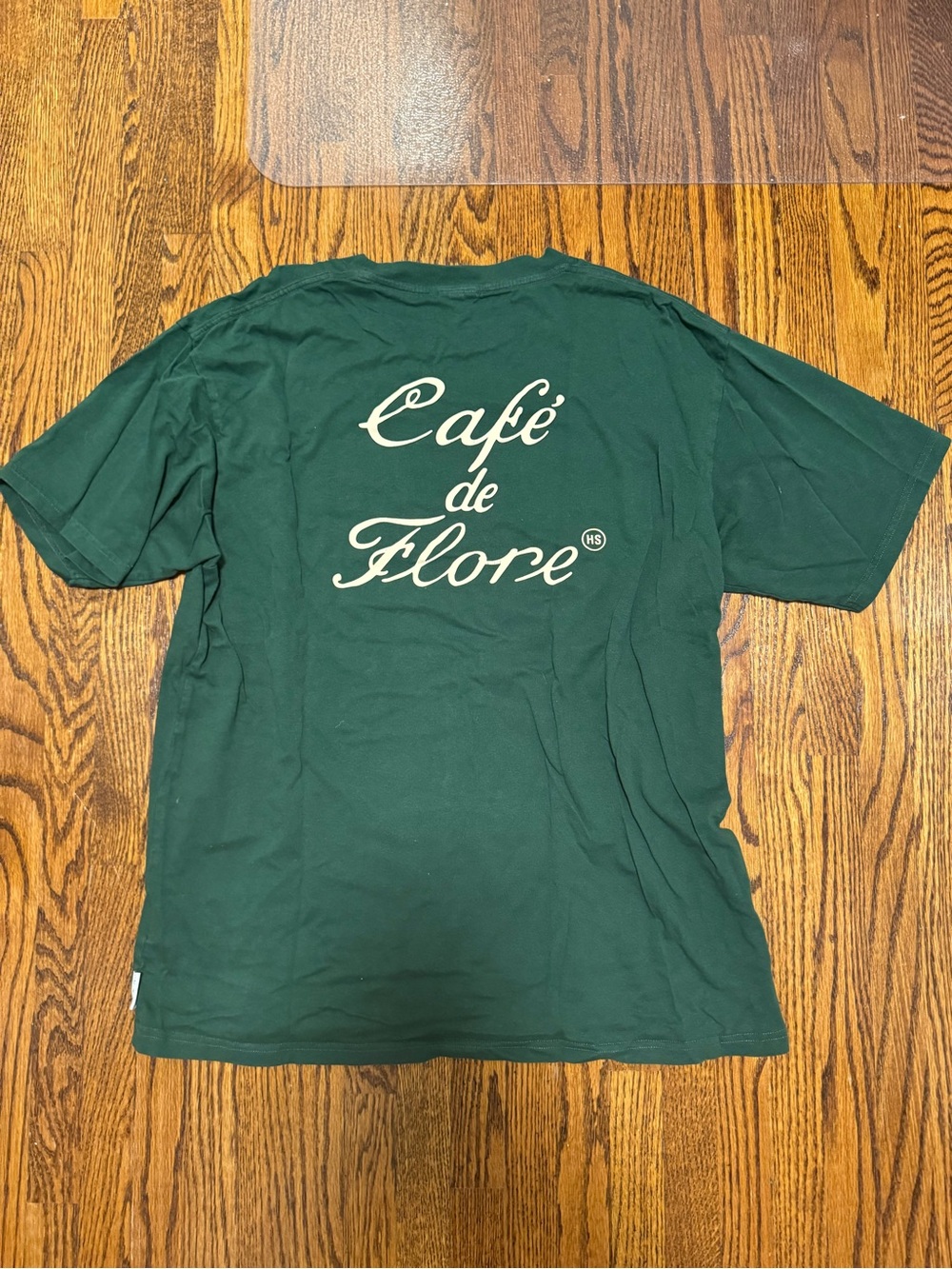 Café de Flore x Highsnobiety "Not In Paris" collaboration t-shirt
